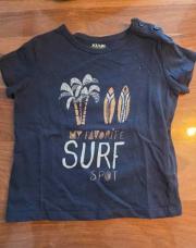 T-shirt surf 12 mois