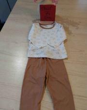 Zeeman - ensemble pyjama ours brun 74 cm