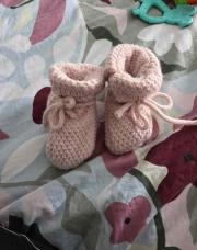 Chaussons rose 