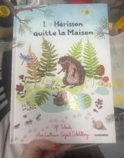 Livre: le hérisson quitte la maison 