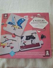 Puzzle montessori animaux 