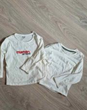 Lot de t-shirt blancs 24 mois