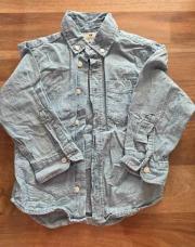 Chemise bleue ML h&m 3 ans 