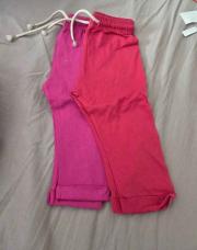 Lot de 2 pantalons rose 