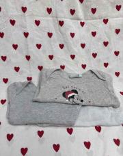 Lot de 3 body manches longues 12/18mois 