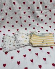 Lot de 3 body manches courtes 18mois 