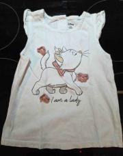 T-shirt 2 ans blanc marie 