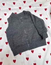 Gilet gris 3 mois 