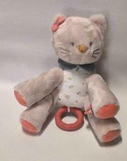 Peluche musicale,chat Lana de marque Nattou