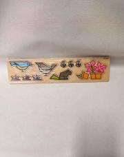 Puzzle en bois oiseaux 