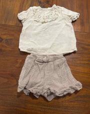 Ensemble cuddle & smile 24 mois dentelle 