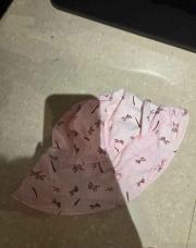 Chapeau okaidi 3 ans rose uv