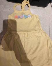Robe GEMO 3 ans jaune 