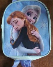 Sac à dos la reine des neiges Elsa et Anna bleu clair 