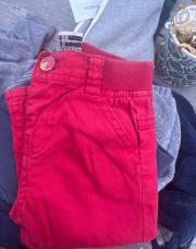 Pantalon rouge 6 m 