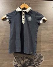 Blouse avec col Ikks taille 5 ans avec un smiley