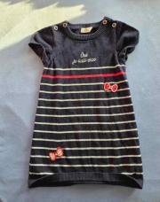 Robe tricot marine Orchestra 4 ans