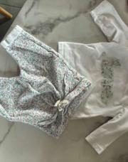 Ensemble 2 pièces fleur 62 kiabi 