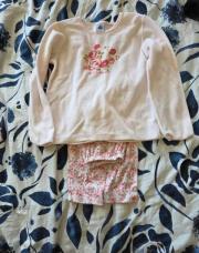 Pyjama 2 pièces fleurs Petit Bateau 6 ans