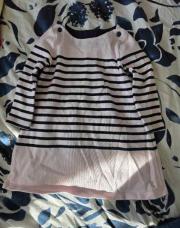 Robe marinière Petit Bateau 18 mois