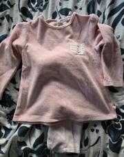 Pyjama 2 pièces Noukie's rose 4 ans