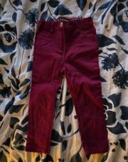 Jeans bordeaux 24 mois