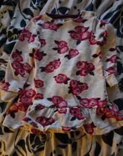 Robe fleurs Petit Bateau 5 ans