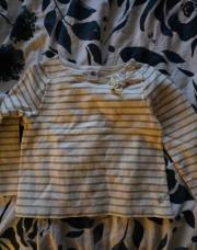 Marinière dorée Petit Bateau 5 ans