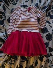 Robe avec tulle Petit Bateau 24 mois
