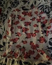 Robe fleurs Petit Bateau 10 ans