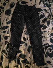 Jegging à pois dorés 7 ans