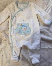 Pyjama poissons Sergent Major 1 mois