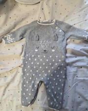 Combi grise La Compagnie des Petits 1 mois