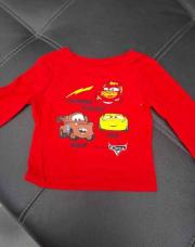 Tshirt manches longues Cars neuf 9/12 mois 