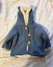 Manteau bleu Noukie's 3 mois