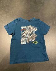 Tee-shirt bleu 110/116 