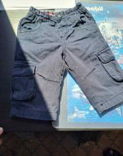 pantalon bleu 