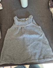 Robe grise unie