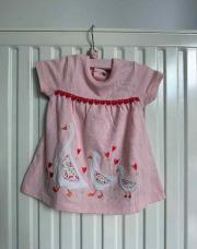 Robe rose taille 6 mois 