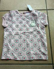 T-shirt rose fleur taille 6 mois 