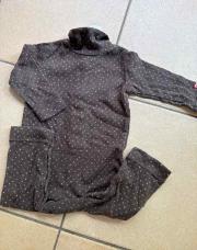 Combi brune à cœur 12 mois 