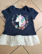 Robe licorne 3-6 mois 