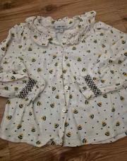 Chemise fleur t5 ans 