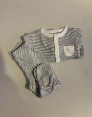 Pyjama 2 pièces marinière - Kiabi - 3 mois 
