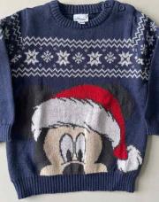 Sweat Mickey de Noël - 18 mois - Disneyland 