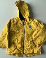 Parka jaune mi-saison - la doublure peut se retirer - Baby club - 80 cm 