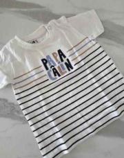 Thee shirt Papa Câlin 9 mois
