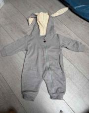 Ensemble gris lapin avec tirette 1 pièce 