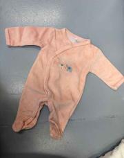 Pyjama rose éléphant 0 mois 