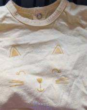 Pyjama chat kiabi 3m